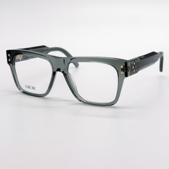 NEW DIOR CD DIAMONDO S6I 5500 LIGHT GREEN UNISEX EYEGLASSES DIOR - Picture 2 of 12